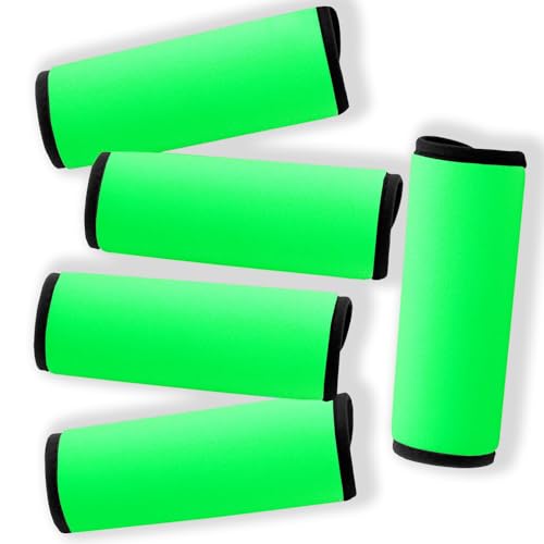 Image of Neoprene Luggage Handle Wraps for Traveling Bright Color Luggage Identifiers|Handle Wraps|Handle Covers