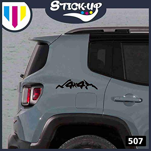 Stick-up Kit de Pegatinas – 2 Piezas 4 x 4 Lado Trasero...