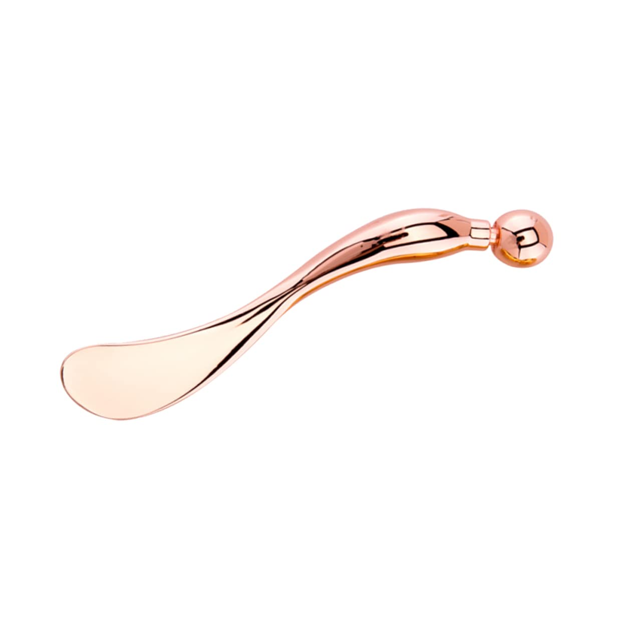 SOESFOUFU Eyes Massage Spoon Zinc Alloy Guasha Tool Makeup Spoon Promotes Circulation Fatigue Relief Beauty Product