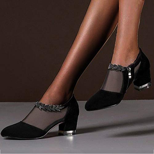 Sandales femmes été compensées en mesh respirant