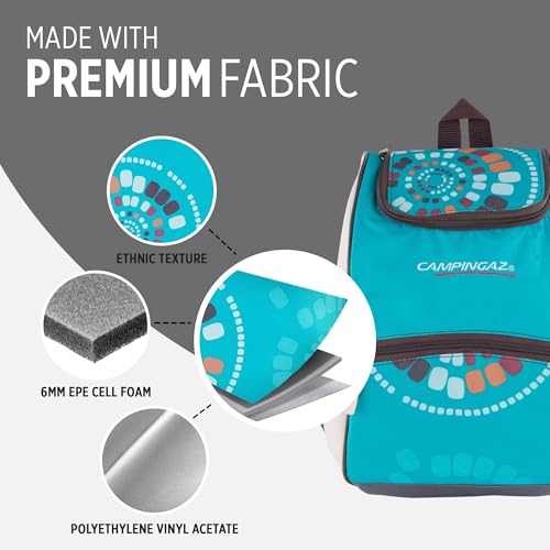Image of Campingaz Ethnic MiniMaxi Soft Cooler Bag I Keeps The ice up to 7 Hours