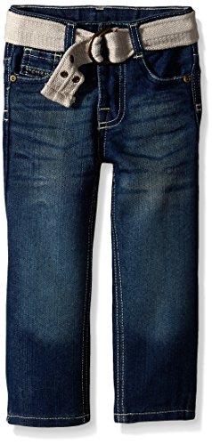 U.S. Polo Assn. Boys' Belted Five Pocket Jeans