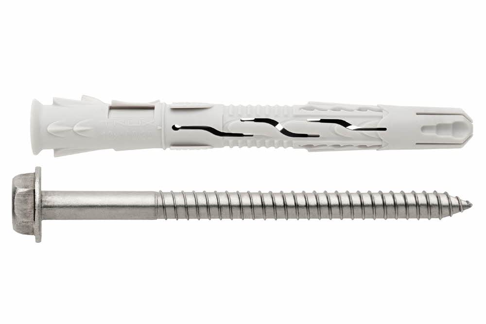 ATE A4 Index 50 Universal Plug Nylon with Screw with Stainless Steel Option 7 10 x 80 mm (10 mm) tnxe410080 – Index