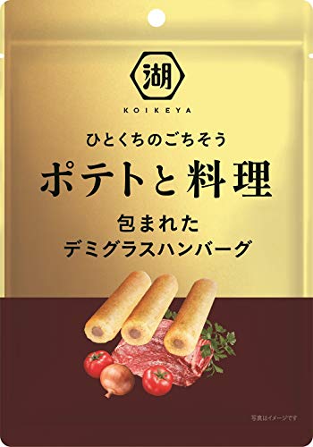 湖池屋 ポテトと料理デミグラスハンバーグ 46g ×12袋