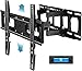 Everstone TV Wall Mount Fit for Most 26"-60" TVs Heavy Duty Dual Arm Articulating Full Motion Tilt Swivel 14" Extension Bracket,LED,LCD,OLED&Plasma Flat Screen TV,Curved TV,Up to VESA 400mm,HDMI Cable