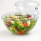🎉 𝗣𝗢𝗟𝗬𝗩𝗔𝗟𝗘𝗡𝗖𝗘 𝗣𝗢𝗨𝗥 𝗧𝗢𝗨𝗧𝗘𝗦 𝗩𝗢𝗦 𝗢𝗖𝗖𝗔𝗦𝗜𝗢𝗡𝗦 : Que ce soit pour des salades composées, des boissons fraîches ou des préparations en grande quantité, cet ensemble de 6 saladiers et couvercles s'adapte à toutes vos envies. Leur transparence met en valeur le contenu pour un effet visuel réussi.
