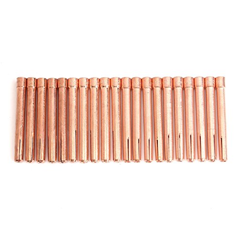 Alffun 58pcs TIG Welding Torches Gas Lens Kit Collet Body Alumina Nozzle Consumables Kit Fit WP-17/18/26 Series TIG Welding Torch Accessories - Image 5