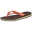 Dark Brown / Orange