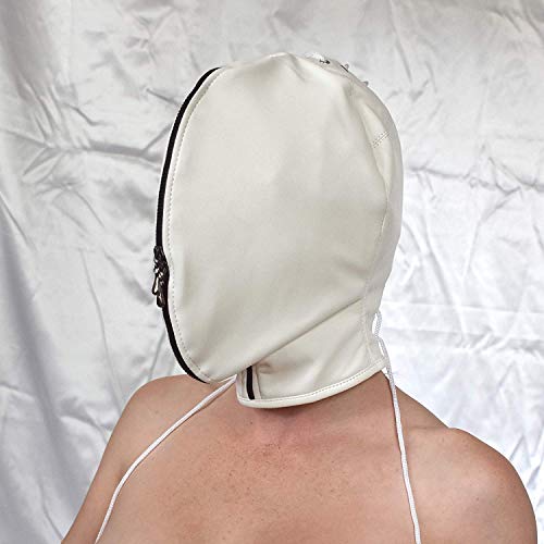 Zacht lederen masker dubbel, isoleermasker - Afbeelding 3