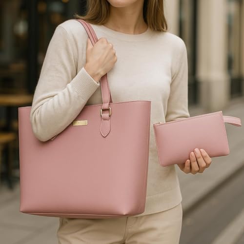 Bolsa Feminina Grande Sacola Shopping Willibags (Rosa)