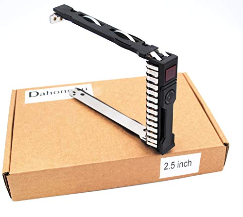 2.5" Sff Sas Sata Ssd Hard Drive Carrier Tray Caddy 651687-001 651699-001 For Proliant Ml350 Dl360P Dl380P Dl160 Gen8 G8 Gen9 G9 With 4 Mounting Screws #TOP5