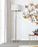 DIMENSIONS EN CM - Lampe sur pied : Longueur: 40 Largeur: 40 Hauteur: 153 - Dimensions supplémentaires: Diamètre de l'abat-jour 40x36 cm