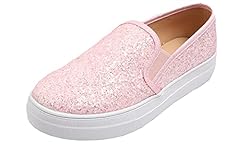 Platform Baby Pink Glitter