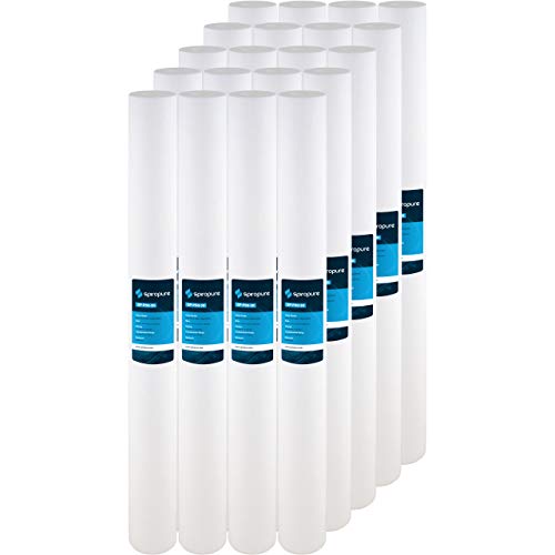 SpiroPure SP-P50-30 30x2.5 50 Micron Sediment Water Filter SDC-25-3050 20PK