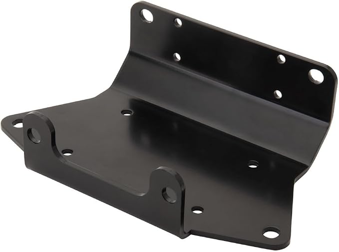Winch con cuerda sintética y placa de montaje 3500 lb para Yamaha Grizzly 550 4x4 2009-2014 miniatura 5