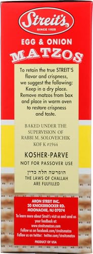Streit's, Matzos Egg And Onion, 11 Ounce - image 6