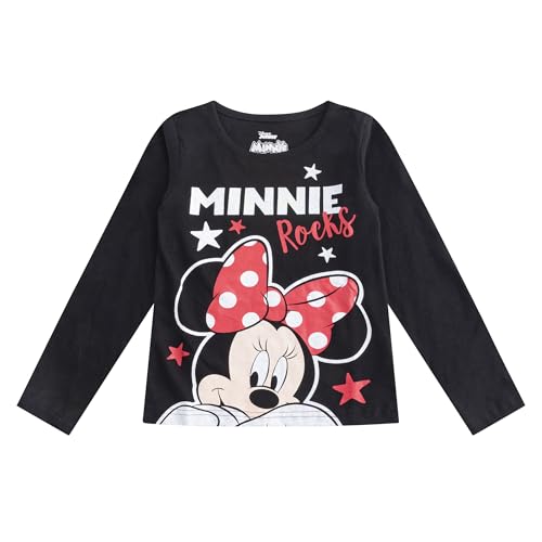 Disney Minnie Mouse Girls 3 Pack Long Sleeve Shirts for Infants, Toddlers, and Big Kids2