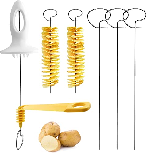 10 Surprising Uses for Grocery Items in Your Home 37 SEREBRUM Potato Twister with 4 Stainless Steel Sticks,Reusable To...