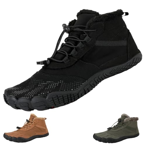 Winter PeakFootwear for Women Men Neuropathy, Hike Barefoot Footwear Men, Non-Slip & Waterproof Barefoot Boots Walking