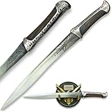 UNITED CUTLERY Crysknife of Paul Atreides | Officially Licensed Detailed Replica | Polyresin Construction | Metallic Finish Handle | Includes Polystone Wall Display | Certificate of Authenticity | 19