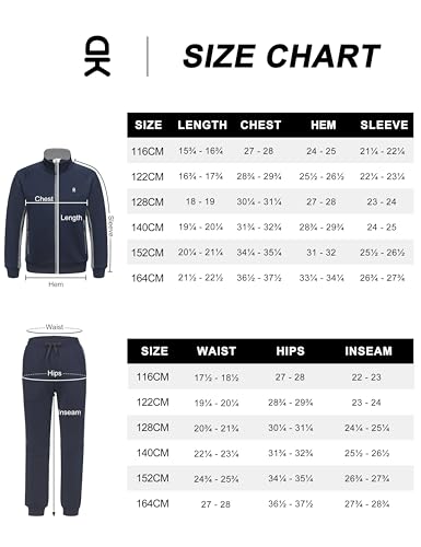 Little Donkey Andy Fatos de treino para meninos de secagem rápida, roupa esportiva durável e elástic