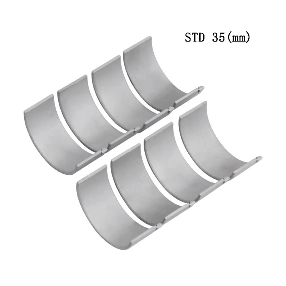 8Pcs Size 35mm~33mm Connecting Rod Bearing Motorbike for GSX-R1000 12164-47H00-0A0 47H10 0B0 0C0 0D0(1 Set STD)