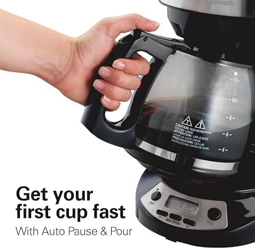 Hamilton Beach 12 Cup Programmable Drip Coffee Maker - 2