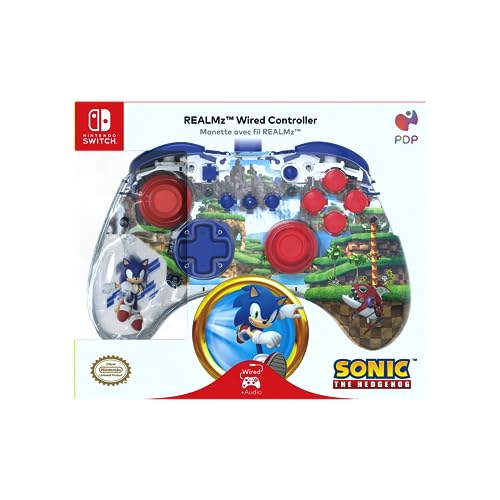 Manette Pdp NSW Realmz Sonic pour Nintendo Switch et Nintendo Switch modèle OLED - vue 10