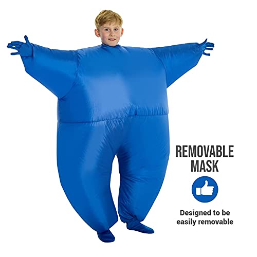 Morphcostumes Blue Megamorph Kids Inflatable Blow Up Costume - One Size, Mckibl #TOP3