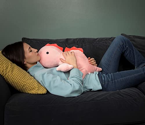 Og Weighted Stuffed Animals, Dinosaur Plush,24Inches 3.5 Pounds Cute And Big Stuffed Pillow, Stress And Anxiety Embroidered With Heart To Indicate Custom Quality And Love. #TOP3