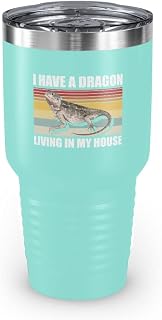 Teegarb Letter Blanket Vaso de acero inoxidable de 30 onzas, colores divertidos para reptiles, lagarto, geckos vivíparos, amantes de los anfibios humorísticos, 30 onzas, verde azulado