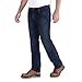 Carhartt mens Rugged Flex Straight Fit 5-pocket Tapered Jeans, Erie, 42W x 30L US