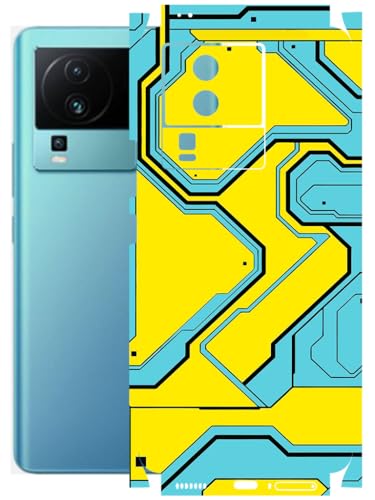 Image of AtOdds - Full Body Back Screen Guard Protector Film - Lamination Wrap Skin Sticker Compatible with IQOO NEO 7 PRO (5G) | Scratchproof Matte Finish (YellowLane)