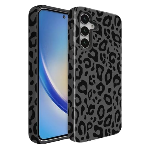 Coque Samsung Galaxy A57 5G antichoc double couche protection robuste motif léopard