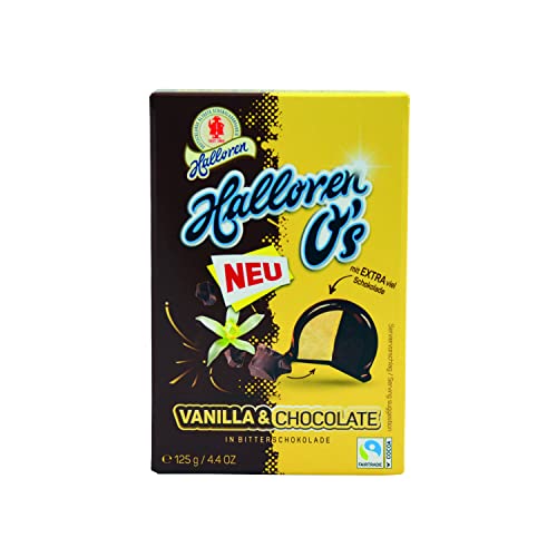 Halloren O's • Vanilla & Chocolate • Gefüllte Schokoladen O's • 125 g – Bild 4