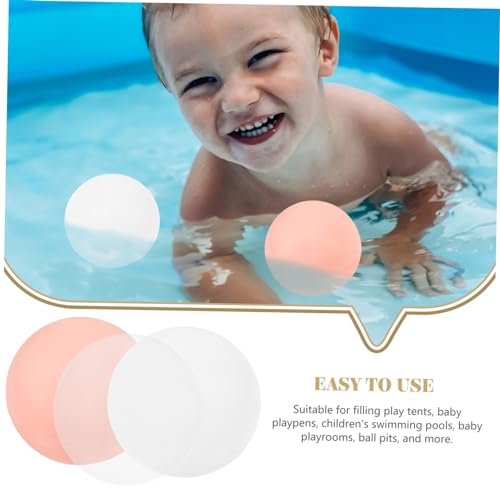 Vaguelly 50 Unidades bola de brinquedo infantil bola de plástico macio oco bolas oceânicas em forma