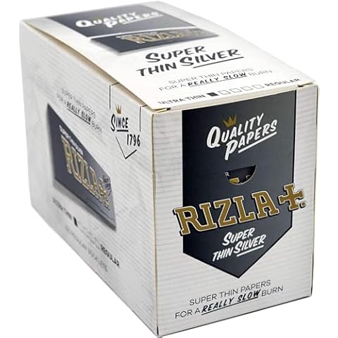 Rizla Silver Rolling Papers Pack of 50 Cover
