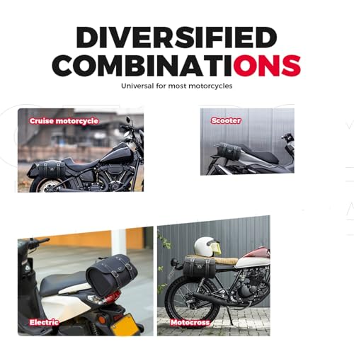 Baúl universal de moto impermeable para mantener tu equipaje seco 6