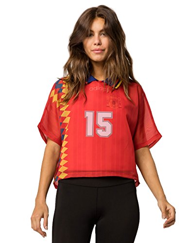 Adidas Layer T-Shirt Spain maillot de sport homme rouge coupe ajustée