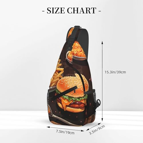 Sling Bag para Mujer y Hombre Mochila de Pecho Crossbody miniatura 2