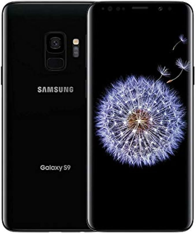 Samsung Galaxy S9 (64GB, 4GB RAM) 5.8" QHD+ Display, IP68 Water Resistance, 3000mAh Battery - GSM/CDMA Unlocked (AT&T/T-Mobile/Verizon/Sprint) w/US Warranty - SM-G960U (Midnight Black)