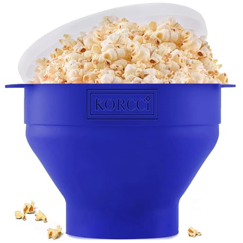 The Original Korcci Microwaveable Silicone Popcorn Popper, Microwave Popcorn...