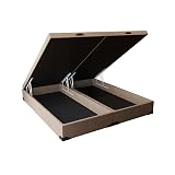 Base para Cama Box Queen Martin Premium com Baú Suede (45x158x198) Bege