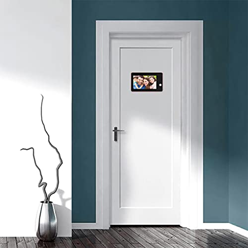 Widealiff Visor de campainha de vídeo inteligente Visor de campainha de áudio bidirecional de campai