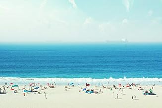 Home Comforts Atlantic Fun Ocean Brazil People Beach Blue Hot Vivid Imagery Laminated Poster Print 12 Inch by 18 Inch