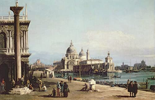 Impression Tableaux Graffiti Art Mural Bernardo Bellotto Poster Moderne 60x90cm