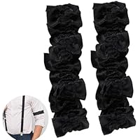 1 pares de sujetadores de mangas elásticos antideslizantes para