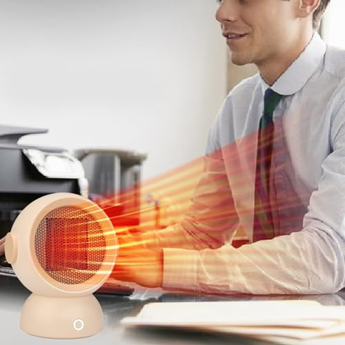 Generic Home Heater High Power, Keramik HeizlüFter HeizlüFter Mit Timer Tragbarer Kinetischer Molekularheizer Frostschutzgerät mit variablen Thermostat und Abschaltautomatik-3