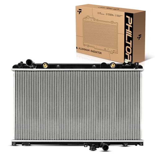 Image of PHILTOP Automotive Replacement Engine Radiator for 2001-2005 IS300 Transmission Oil Cooler Included
