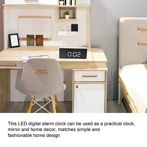 Kiwop Led Big Display Clock Snooze Time Desk Clock Practical Clock With Usb Cable For Home Decor(White) #TOP3